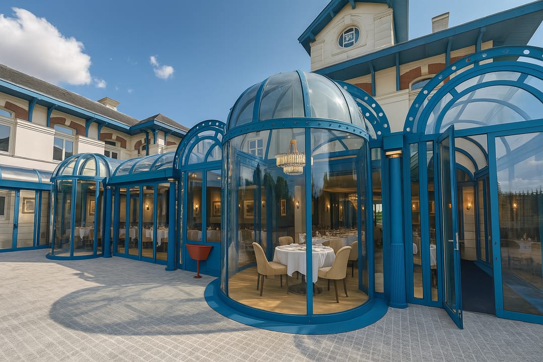 Vue d’intention de la salle du restaurant bistronomique (non contractuelle)